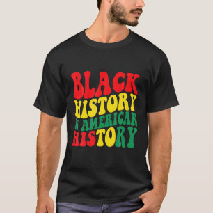 Camiseta História Negra História Americana África Negra
