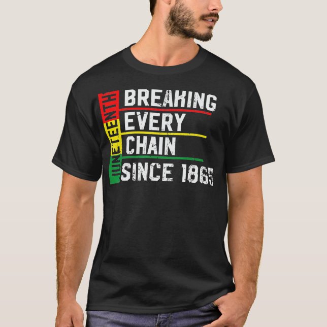 Camiseta História Negra Independência da Celebração da Déci (Frente)