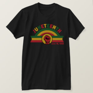 Camiseta História Negra JUNETEENTH 1865