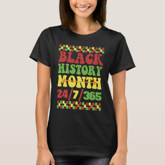 Camiseta História Negra Mês 247365 Melanina Negra-G
