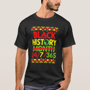 Camiseta História Negra Mês 247365 Orgulho Afro-Americano