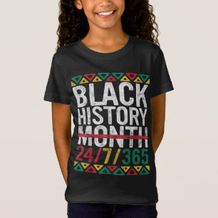Camiseta História Negra Mês 247365 Orgulho do Orgulho do Or