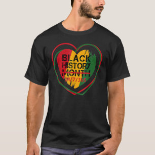 Camiseta História Negra Mês 247 Orgulho Africano Melanin