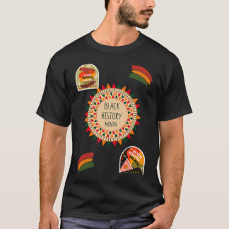 Camiseta História Negra Mês Afro-Americano