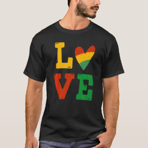 Camiseta História Negra Mês Amar África Mulheres Africanas