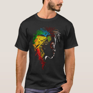 Camiseta História negra mês Ancestrais Afro-Americanos