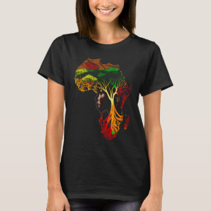 Camiseta História negra mês Ancestrais Afro-Americanos
