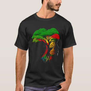 Camiseta História negra mês Ancestrais Afro-Americanos