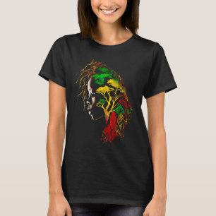 Camiseta História negra mês Ancestrais Afro-Americanos