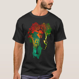 Camiseta História negra mês Ancestrais Afro-Americanos