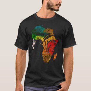 Camiseta História negra mês Ancestrais Afro-Americanos