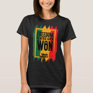 Camiseta História Negra Mês de 2022, Celebrando Histor Negr