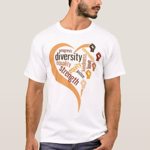 Camiseta História Negra Mês Diversidade Racial Igualdade Ju
