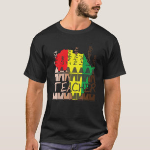 Camiseta História Negra Mês do Orgulho de Professores Mel