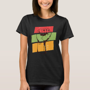 Camiseta História Negra Mês I Orgulho Negra Primeiro-Minist