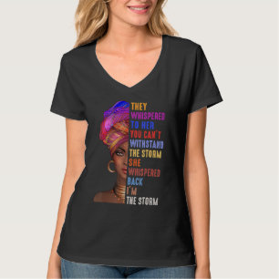 Camiseta História Negra Mês Mulher Africana Afro Eu Sou A R