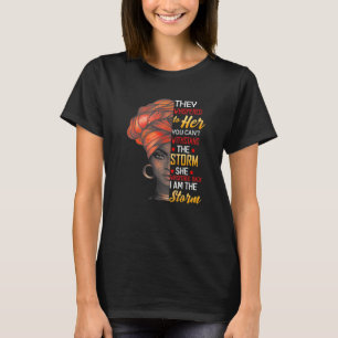 Camiseta História Negra Mês Mulher Africana Afro I Am The S