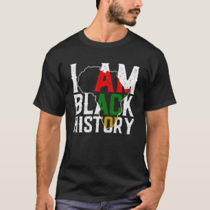 Camiseta História Negra Mês Mulher Africana - Orgulho Afr