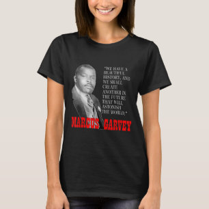 Camiseta História Negra Mês Orgulho Presente Marco Garvey C