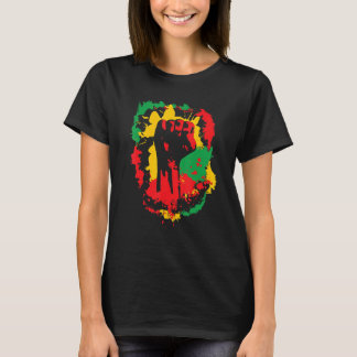 Camiseta História Negra Mês Poder Negro Afro-Americano P