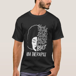 Camiseta História Negra Mês Terapista Aba Passão Africana