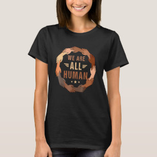 Camiseta História Negra Mês Todos Somos Orgulho Humano Leva
