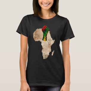 Camiseta História Negra Mulheres Africanas do Orgulho