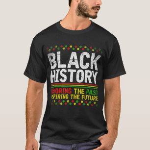 Camiseta História Negra Orgulho BHM Patrimônio Africano A