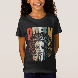 Camiseta História Negra para as Mulheres - Forte e Educado