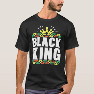 Camiseta História Negra Para Homens Meninos Crianças Rei Ne