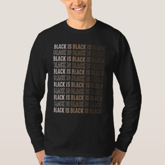 Camiseta História Negra Preta E Orgulhosa Mês Afrocêntrico