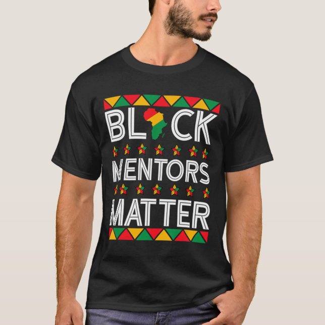 Camiseta História Negra Problema dos Mentores Africanos (Frente)