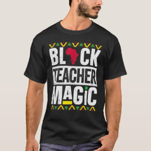 Camiseta História Negra Professor Preto Magic African Wo