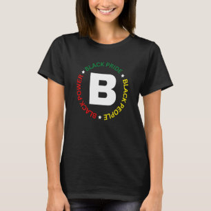 Camiseta História Negra Raparigas Melanin Afro Heritage
