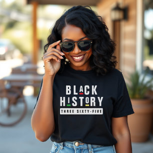 Camiseta História Negra Três Sessenta e cinco retrorados 90