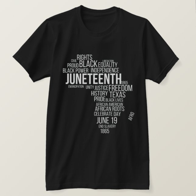 Camiseta História Negra Vidas Negras Importam 12 de junho (Frente do Design)