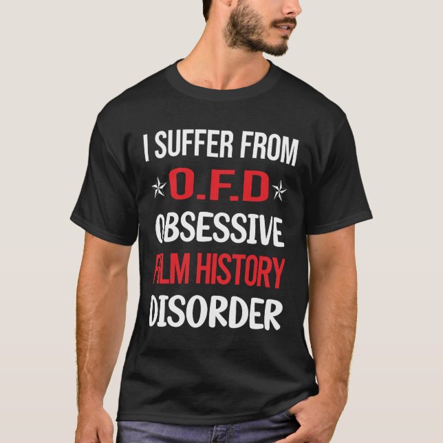 Camiseta História Obsessiva do Cinema (Frente)