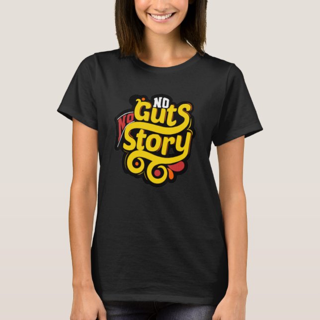 Camiseta História Sem Coragem (Frente)