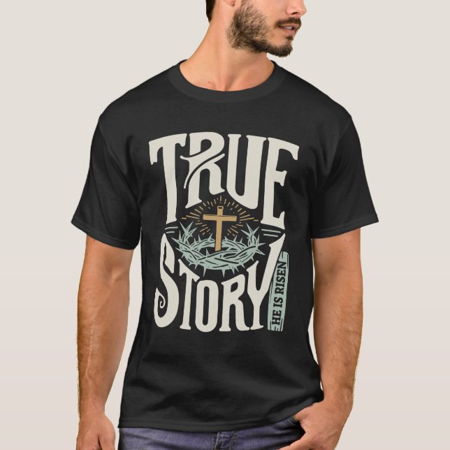 Camiseta História verdadeira  (Frente)