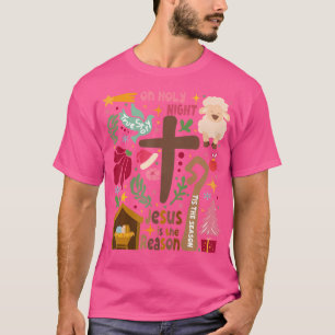 Camiseta História Verdadeira Jesus Natal Cena da Natividade