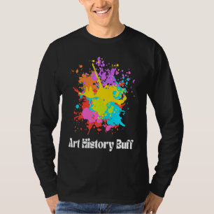 Camiseta Historiador de Arte Apaixonado Artista Pintura Gra