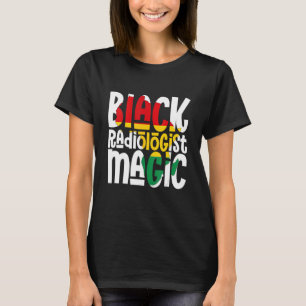 Camiseta Historial Negro do Orgulho Negro do Magic African