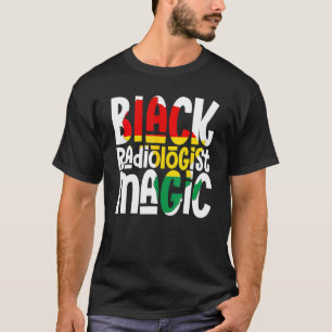 Camiseta Historial Negro do Orgulho Negro do Magic African