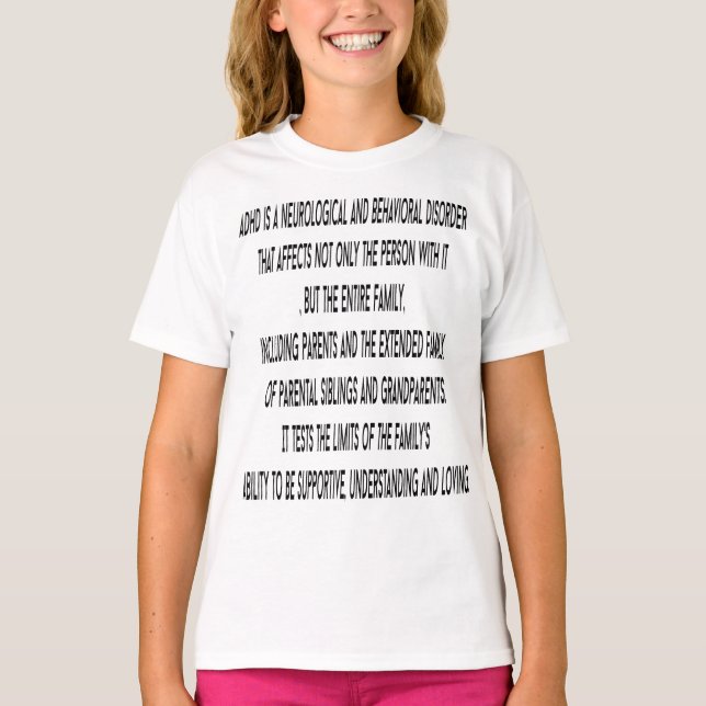 CAMISETA HISTÓRIAS ADHD (Frente)