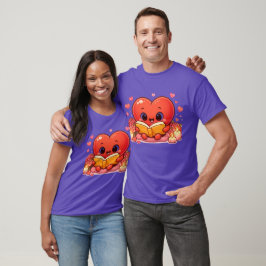 Camiseta Histórias de Amor Começam Dentro do Coração