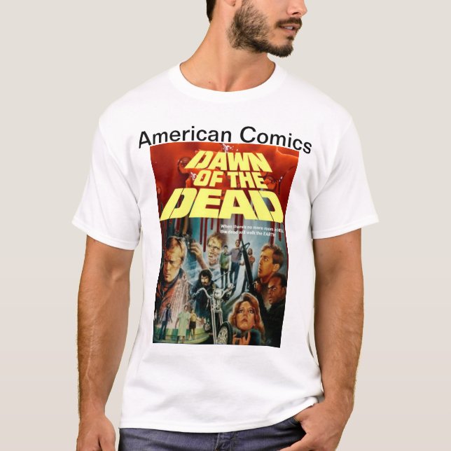 Camiseta Histórias em quadrinhos americanas (Frente)