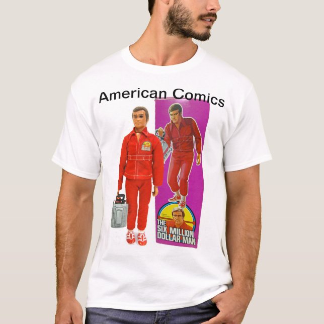 Camiseta Histórias em quadrinhos americanas (Frente)