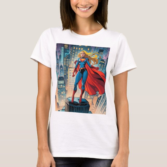 Camiseta Histórias em quadrinhos Americanas, Histórias em q (Frente)