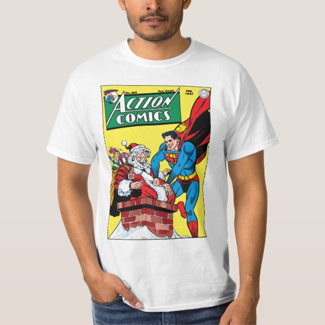 Camiseta Histórias em quadrinhos de ação nº 105 (Frente)