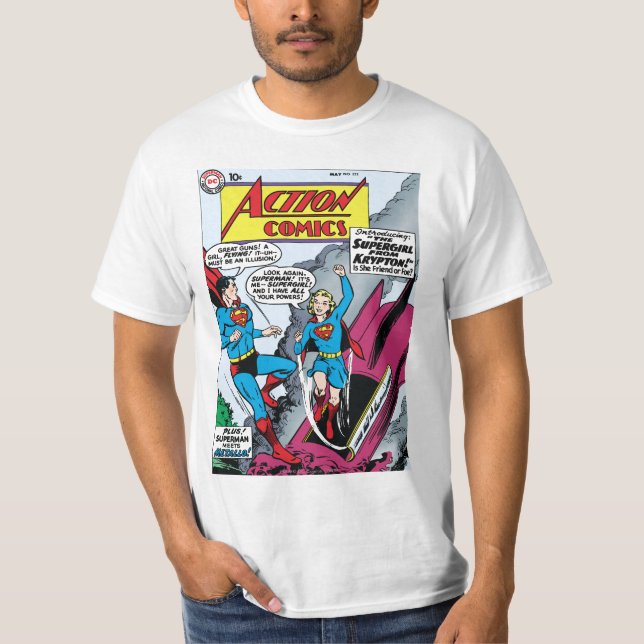 Camiseta Histórias em quadrinhos de ação nº 252 (Frente)